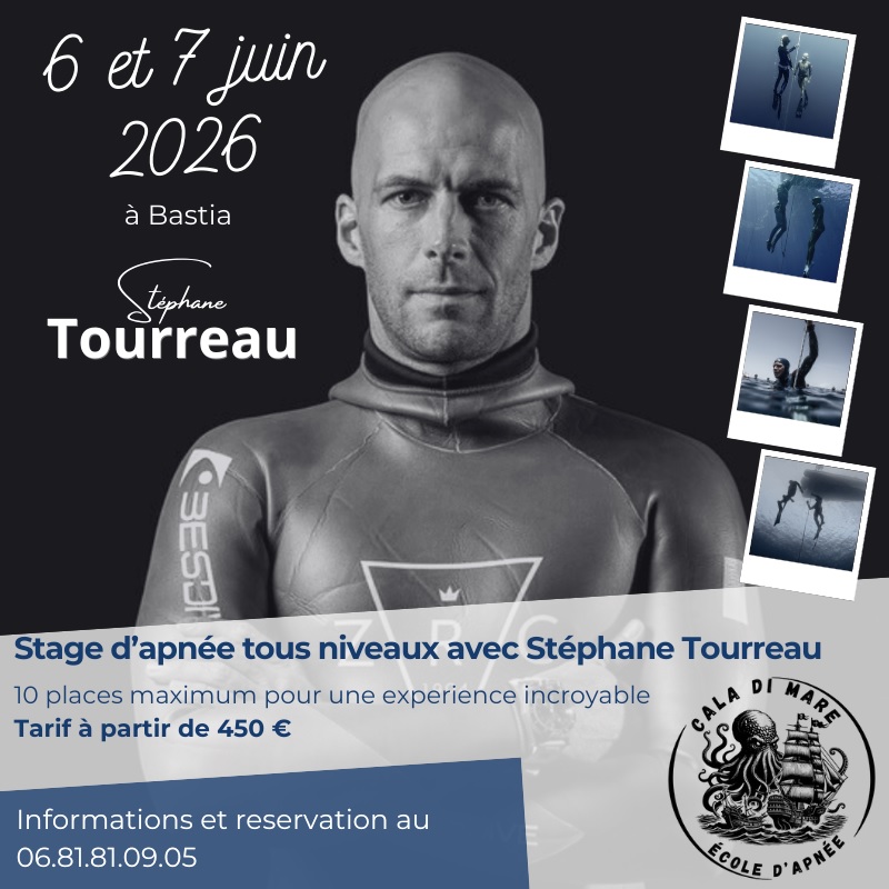 Masterclass apnée avec Stéphane Tourreau